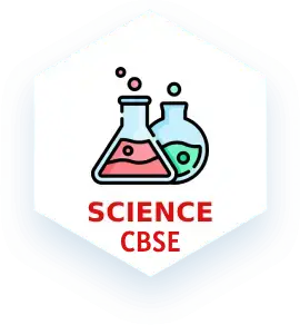 Science beakers icon representing Science CBSE